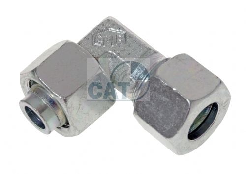 Female Swivel 90 Deg Elbow Coupling Metric L & S