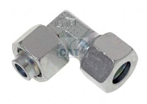 Female Swivel 90 Deg Elbow Coupling Metric L & S