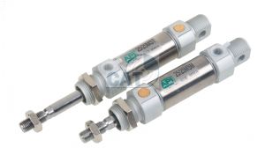 Mini ISO Pneumatic Cylinders Single Acting 8-25mm 