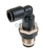 Legris LF3000 Push In Bullkhead Elbow Connector