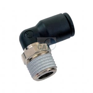 Legris LF3000 Push In Stud Elbow - Male NPT